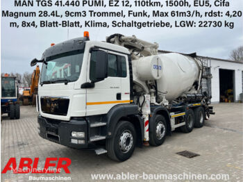 MAN TGS 41.440 Pumi CIFA Magnum28.4L 8x4 - betonpomp