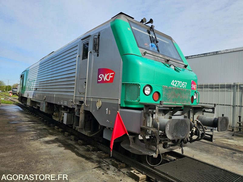 Bouwmaterieel Locomotive Alstom BB27000 (matricule BB27067)