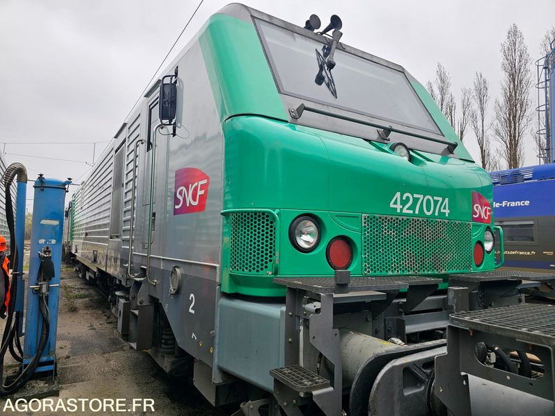 Bouwmaterieel Locomotive Alstom BB27000 (matricule BB27074)