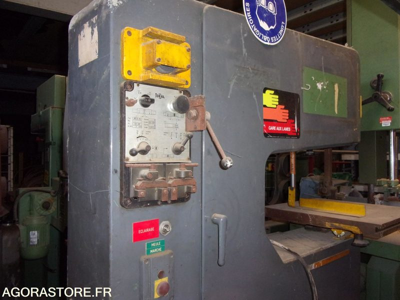 Bouwmaterieel RARE SCIE a ruban verticale a métaux ULTRA