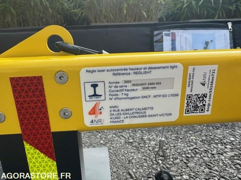 Bouwmaterieel Règle laser hauteur et désaxement light REGLIGHT 4NRJ