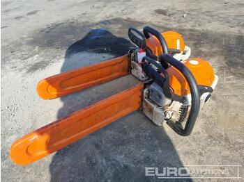  Stihl Chain Saws (2 of)(Manuals Available) - Bouwmaterieel