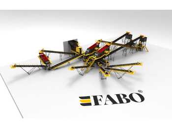 FABO TYPE FIXE 300-400 TPH INSTALLATION DE CONCASSAGE ET DE CRIBLAGE - Breekinstallatie