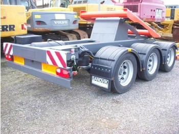 Sandvik / Extec Dolly axle / Dolly Transportachse - breekinstallatie