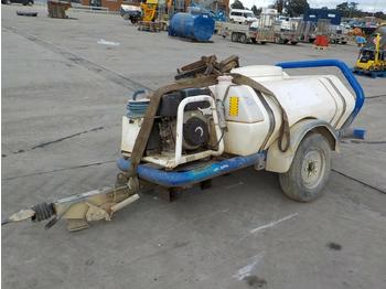 Luchtcompressor Brendon Bowsers Single Axle Plastic Water Bowser, Yanmar Pressure Washer: afbeelding 1