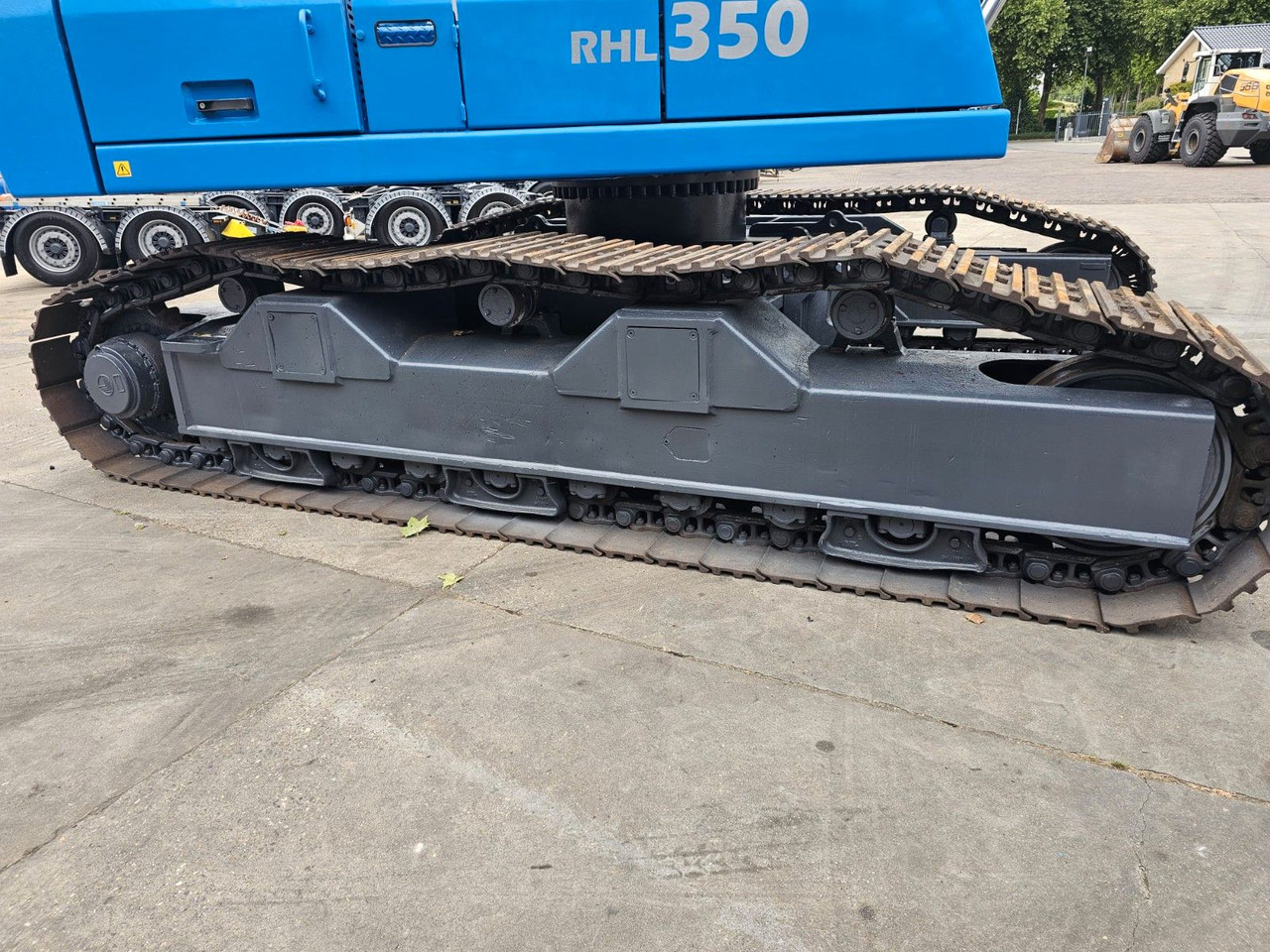 Bulldozer Fuchs RHL 350 Umschlagbagger Mit Verstellbare Raupen