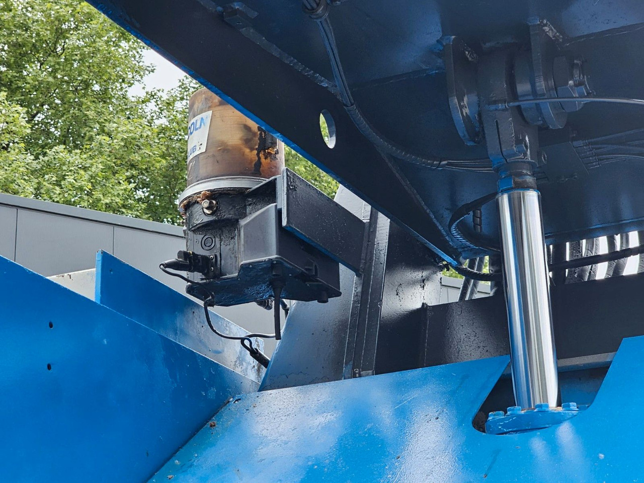 Bulldozer Fuchs RHL 350 Umschlagbagger Mit Verstellbare Raupen