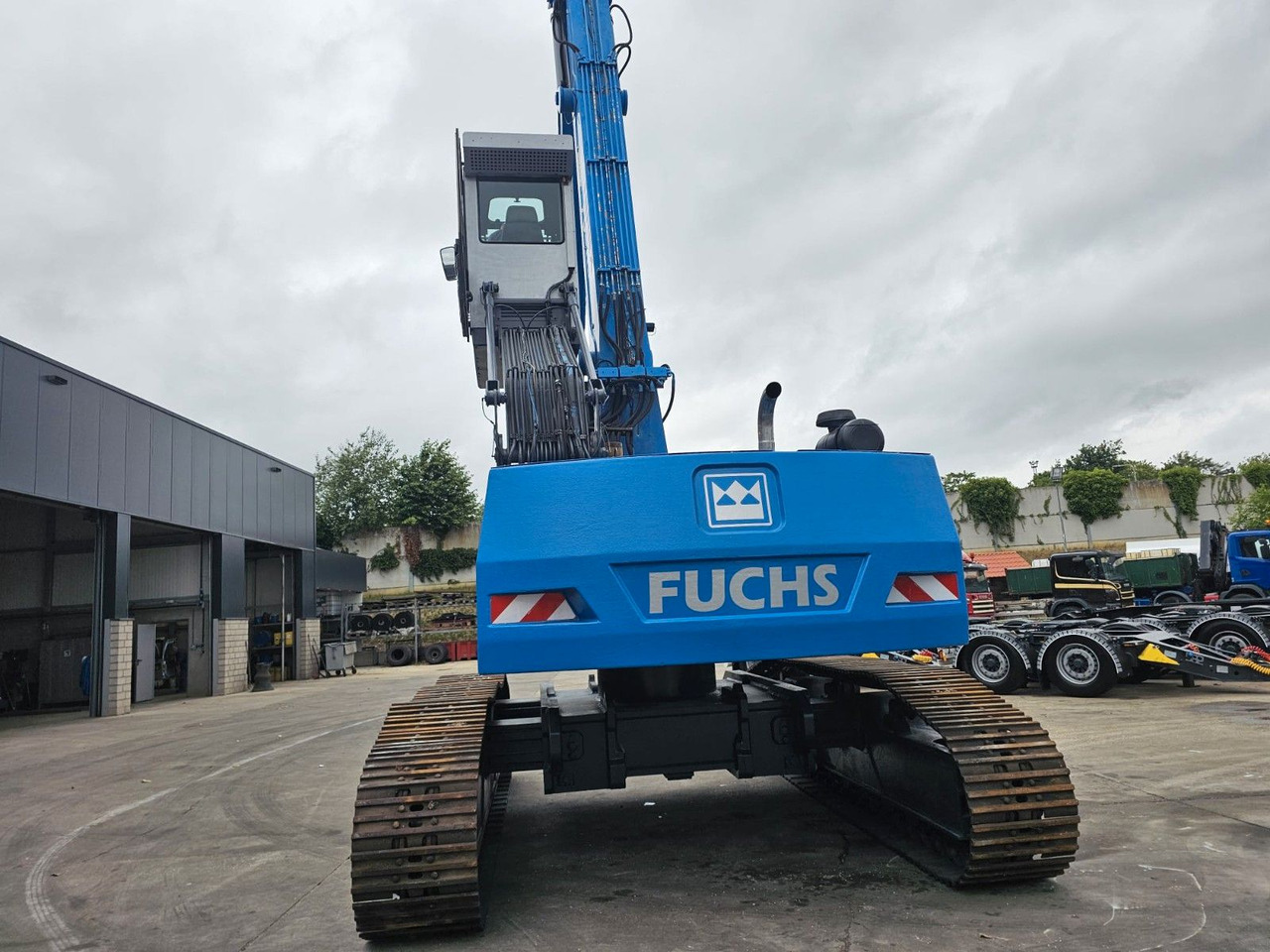 Bulldozer Fuchs RHL 350 Umschlagbagger Mit Verstellbare Raupen