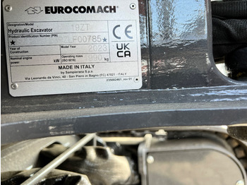 Eurocomach 19 ZT Minibagger #ab 414€/Monat# - Minigraafmachine: afbeelding 2