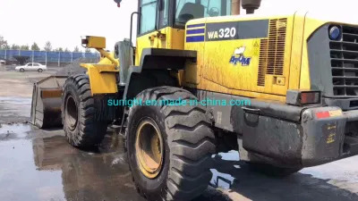 Wiellader Excellent Quality Original 4 Ton Payloader Komatsu Wa320 Imported From Japan for Sale: afbeelding 5