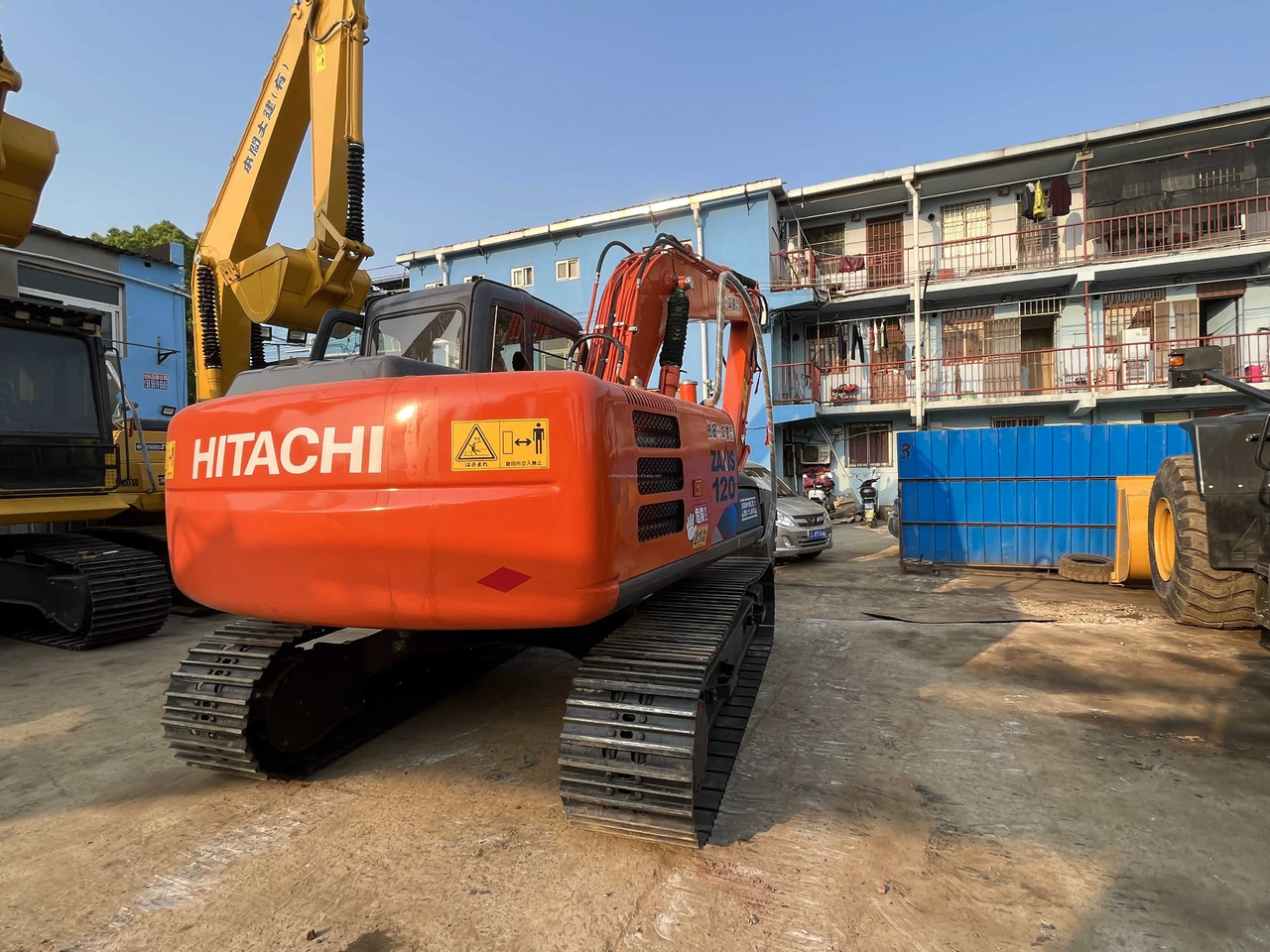 Graafmachine Excellent Work Condition Used Excavator Hitachi Excavator Zx120 Used Excavator 12ton With High Quality: afbeelding 4