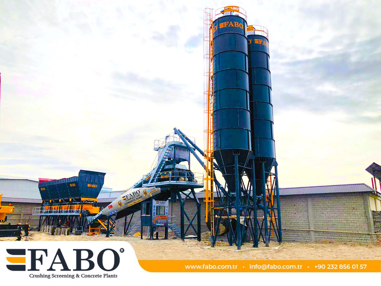 Nieuw Cement silo FABO Horizontal Cement Silo | Mobile Cement Silo: afbeelding 19