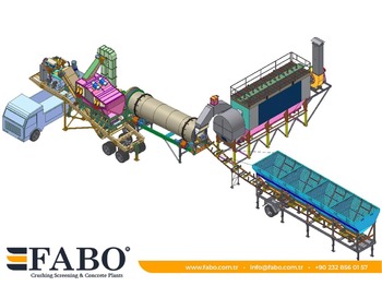 Nieuw Asfaltcentrale FABO Installation of asphalt of any capacity mobile and fixed.: afbeelding 1