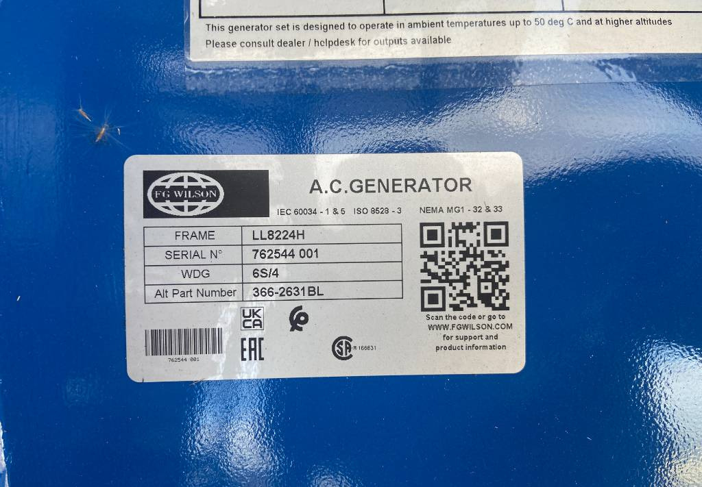 Industrie generator FG Wilson P1375E3 - Perkins - 1.375 kVA Genset - DPX-16028.1: afbeelding 8
