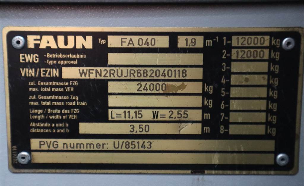 Alle terrein kraan Faun ATF40G-2 Dutch Registration, Valid inspection, 4x4: afbeelding 7