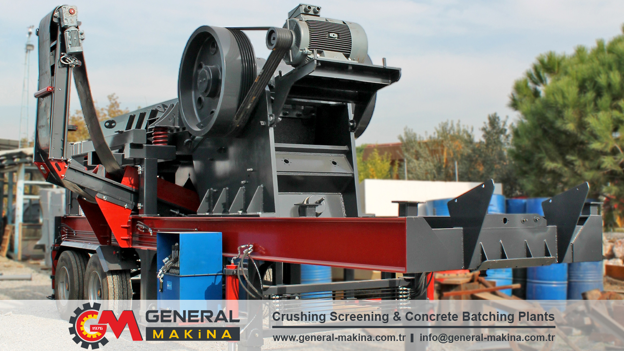 Nieuw Mijnbouw machine General Makina Crushing and Screening Plant Exporter- Turkey: afbeelding 10