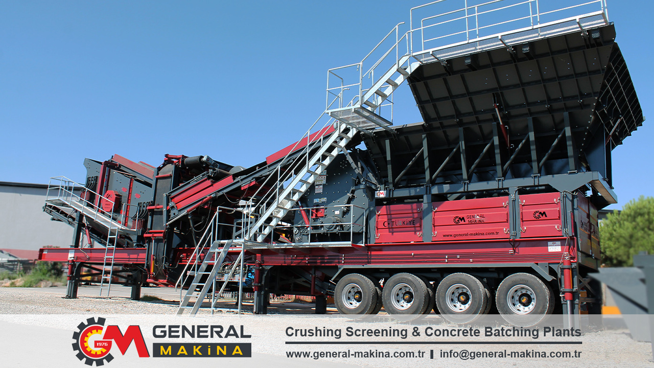 Nieuw Mijnbouw machine General Makina Crushing and Screening Plant Exporter- Turkey: afbeelding 7