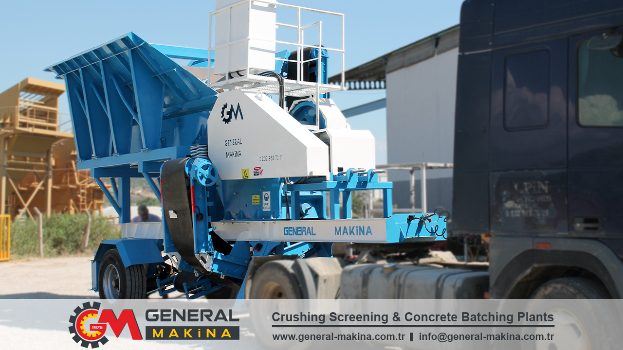 Nieuw Mijnbouw machine General Makina Crushing and Screening Plant Exporter- Turkey: afbeelding 8