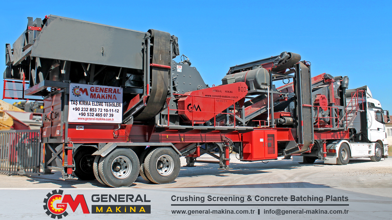 Nieuw Mijnbouw machine General Makina Crushing and Screening Plant Exporter- Turkey: afbeelding 6
