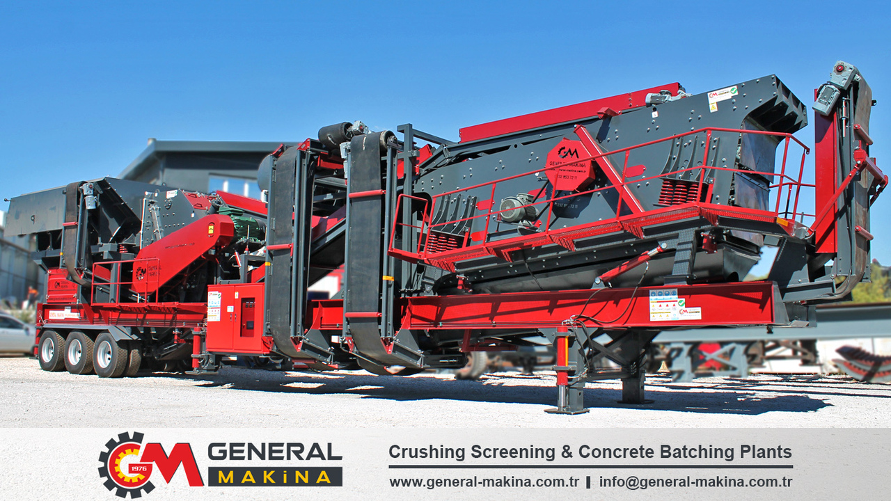 Nieuw Mijnbouw machine General Makina Crushing and Screening Plant Exporter- Turkey: afbeelding 9