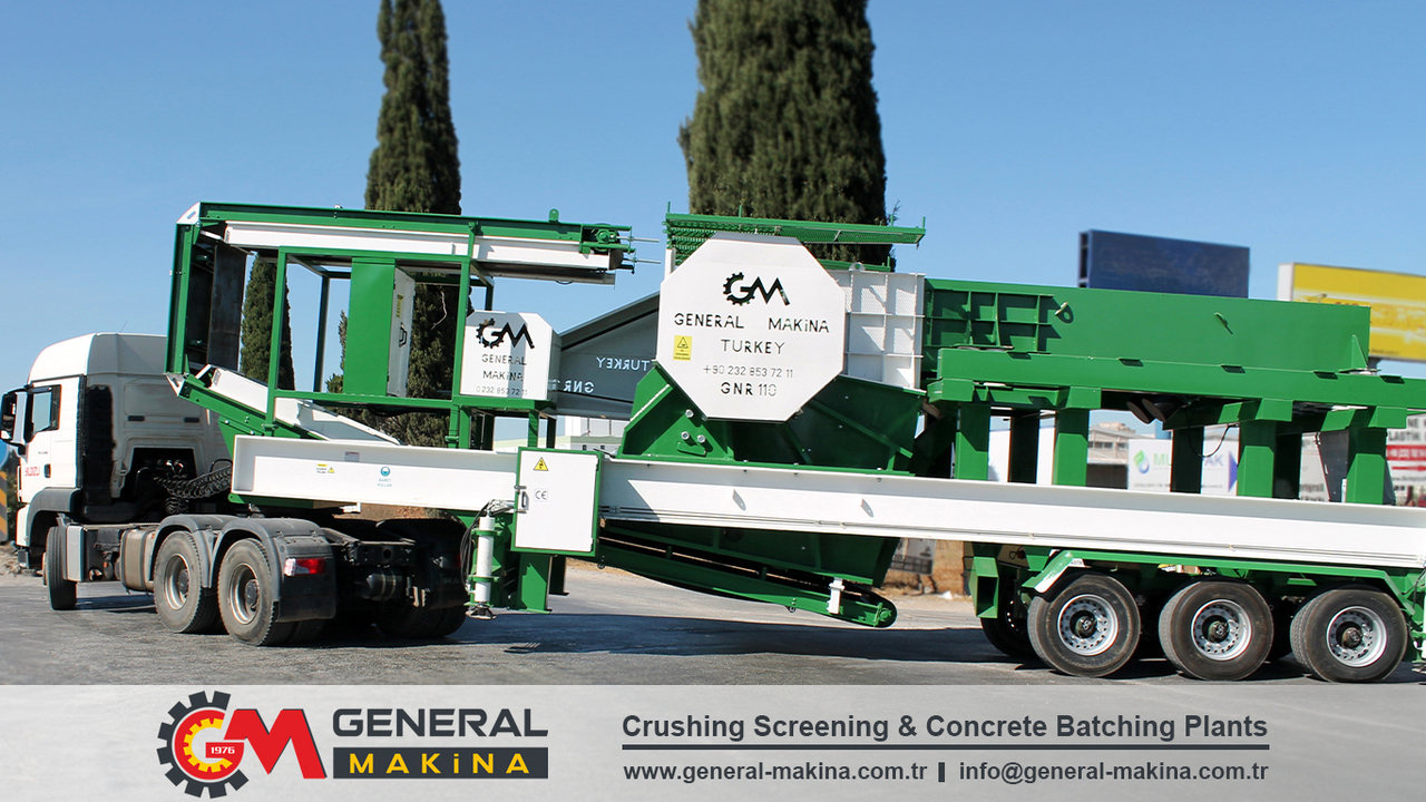 Nieuw Mijnbouw machine General Makina Crushing and Screening Plant Exporter- Turkey: afbeelding 3