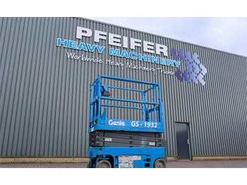 Genie GS1932 Electric, Working Height 7.8 m, 227kg Capac  - Schaarlift: afbeelding 1