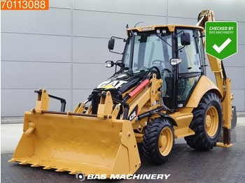 Graaflaadmachine Caterpillar 428E Telescopic arm - Hammer line