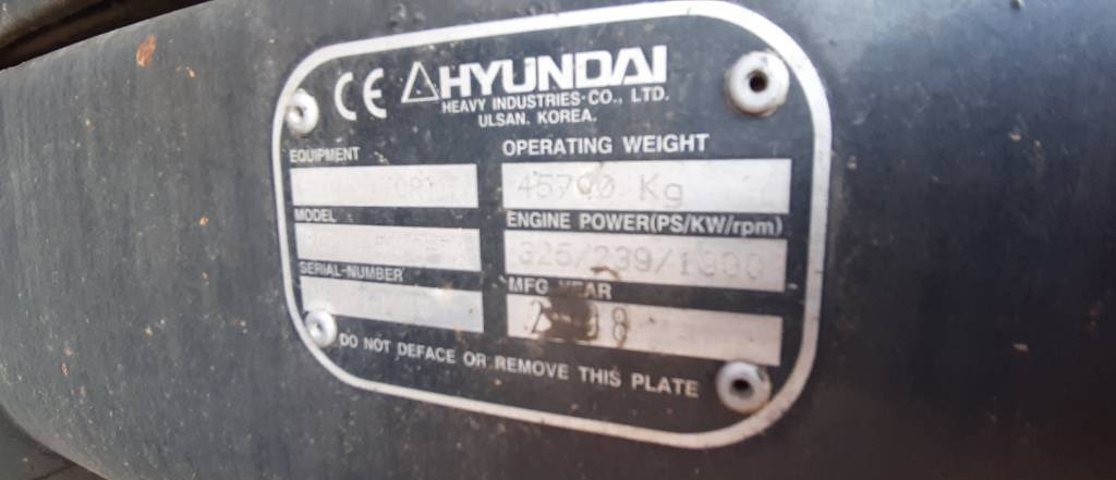Rupsgraafmachine Hyundai Robex 450 LC-7 A: afbeelding 20