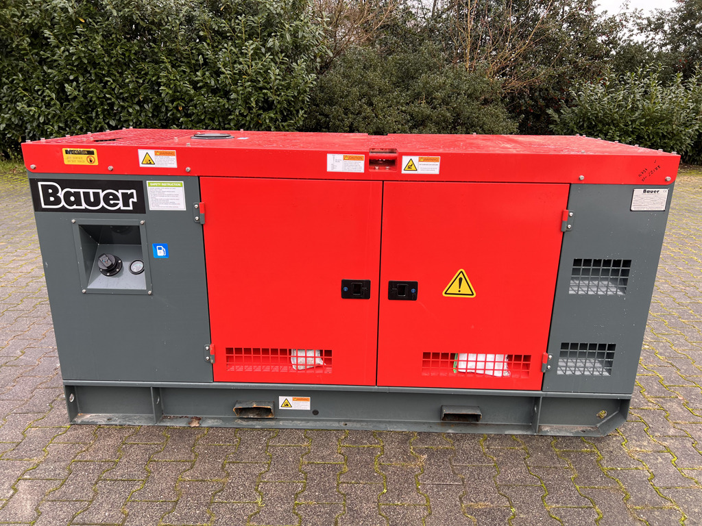 Industrie generator BAUER GFS 50 kW generator 62.5 KVA