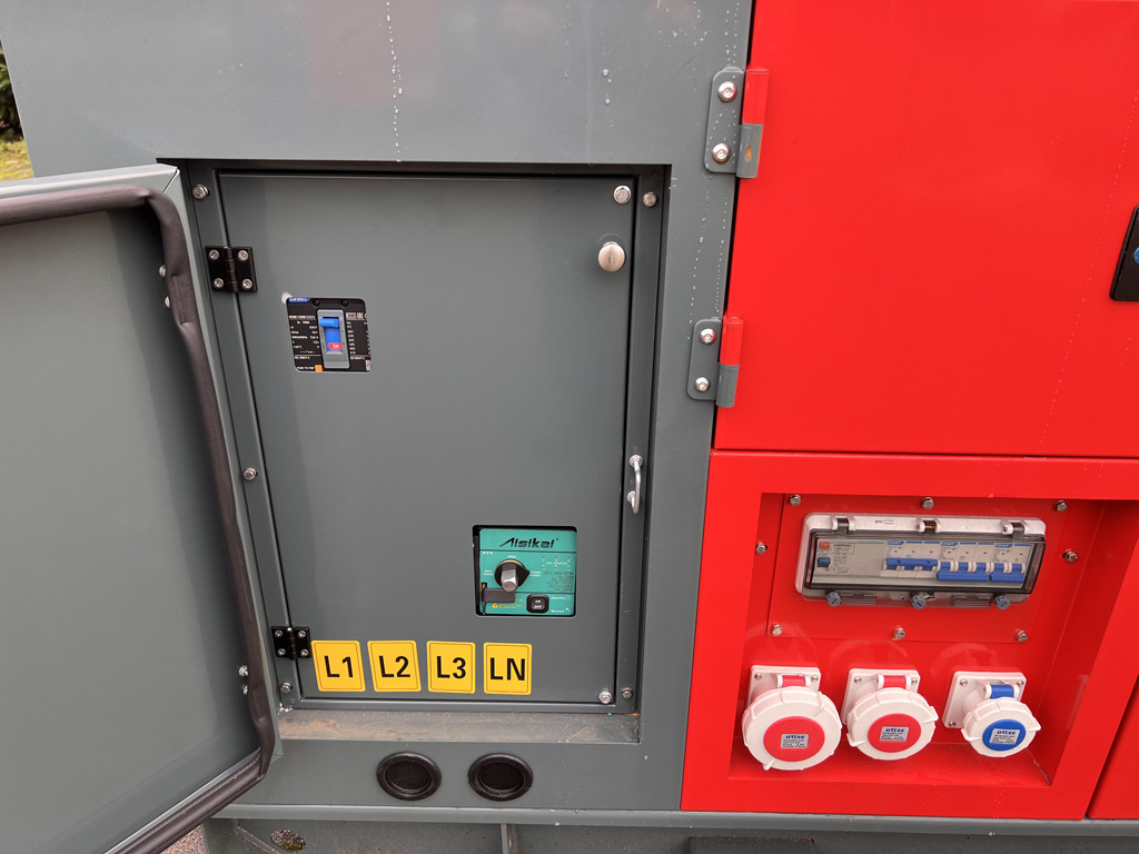 Industrie generator BAUER GFS 50 kW generator 62.5 KVA
