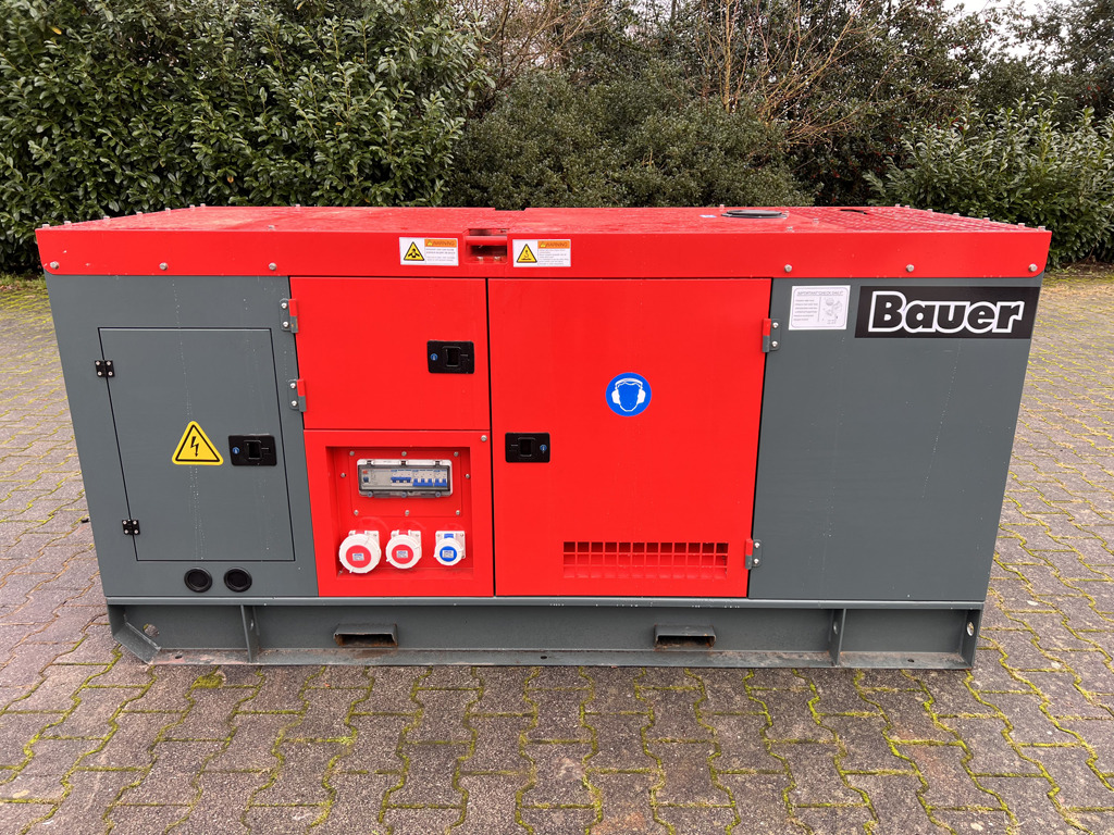 Industrie generator BAUER GFS 50 kW generator 62.5 KVA