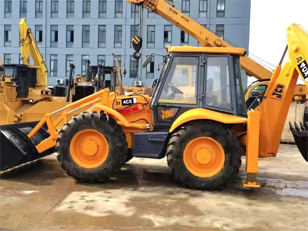Graaflaadmachine JCB 4cx Used Original backhoe loader  with Good Condition: afbeelding 2