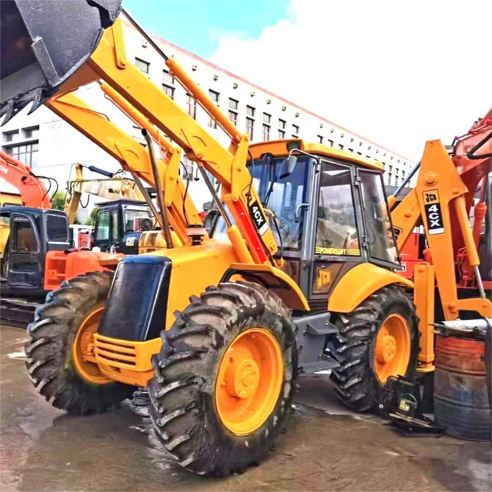 Graaflaadmachine JCB 4cx Used Original backhoe loader  with Good Condition: afbeelding 4