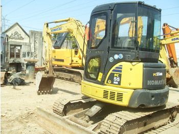 Minigraafmachine KOMATSU PC55MR: afbeelding 1