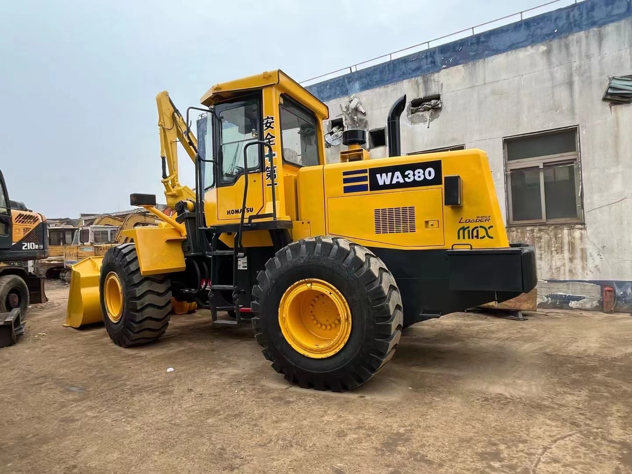 Wiellader KOMATSU WA380 small Used Loader  for sale with cheap price: afbeelding 8