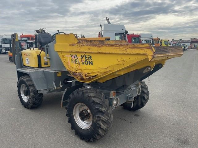 Kiepwagen met knikbesturing Wacker Neuson 4001