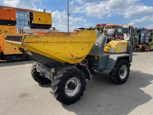 Kiepwagen met knikbesturing Wacker Neuson 4001