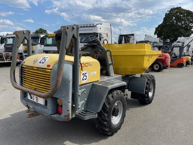 Kiepwagen met knikbesturing Wacker Neuson 4001