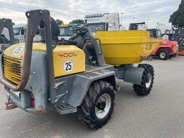 Kiepwagen met knikbesturing Wacker Neuson 4001