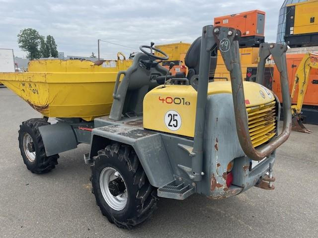 Kiepwagen met knikbesturing Wacker Neuson 4001