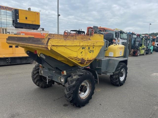 Kiepwagen met knikbesturing Wacker Neuson 4001