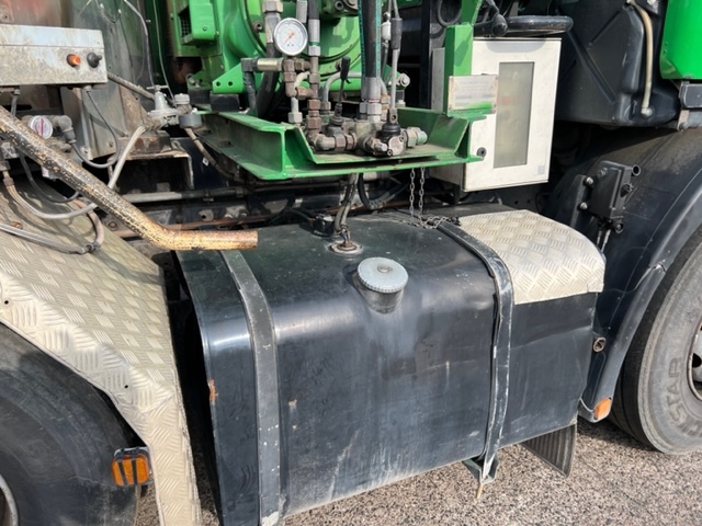 Asfaltmachine LKW MAN Asphaltkocher Bitumen Mastic mit Isolierung 26.414: afbeelding 14