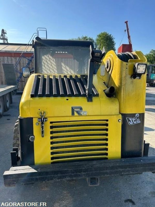 Lader SKID JCB T190 2007 1150 HRS AVEC GODETS, FOURCHE ET TOMBEREAU