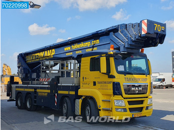 Vrachtwagen hoogwerker MAN TGS 35.440 8X4 NL-Truck Manual 70mtr Bronto Skylift S70 XDT Euro 4: afbeelding 3