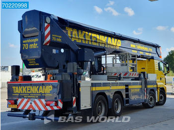 Vrachtwagen hoogwerker MAN TGS 35.440 8X4 NL-Truck Manual 70mtr Bronto Skylift S70 XDT Euro 4: afbeelding 5