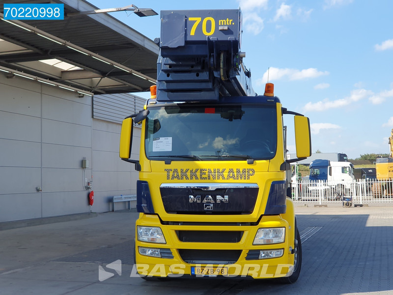 Vrachtwagen hoogwerker MAN TGS 35.440 8X4 NL-Truck Manual 70mtr Bronto Skylift S70 XDT Euro 4: afbeelding 7