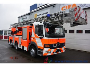 Vrachtwagen hoogwerker Mercedes-Benz 1628 Feuerwehr Leiter 30 m R.-Korb Steigleitung: afbeelding 1