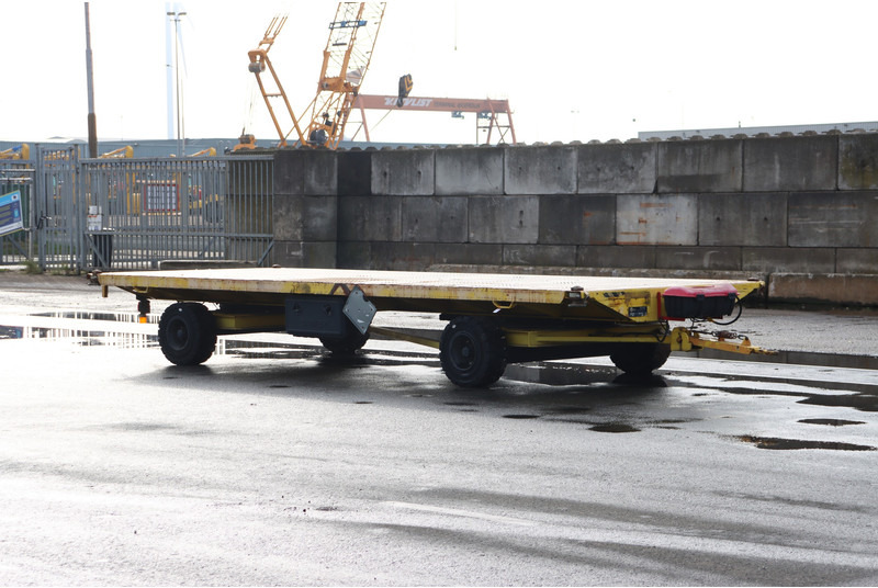 Bouwmachine Miloco trailer 20ft container chassis