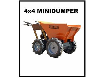Minidumper Minidumper Schubkarre Radlader Muldenkipper 4x4: afbeelding 1