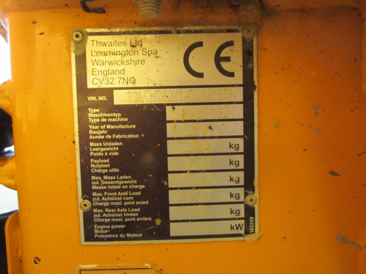 Minidumper Thwaites MACH 202